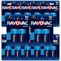 Pilha Alcalina Rayovac C - Caixa com 12 Cartelas de 2 Pilhas (24 pilhas) Pilha Alcalina Rayovac C - Caixa com 12 Cartelas de 2 Pilhas (24 pilhas)