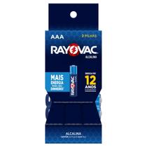 Pilha Alcalina Rayovac Palito Aaa Tubo Com 32 Unidades Pilha Alcalina Rayovac Palito Aaa Tubo Com 32 Unidades