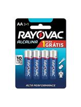 Pilha Alcalina Rayovac Tamanho Aa Com 4 - Leve 4 Pague 3 Pilha Alcalina Rayovac Tamanho Aa Com 4 - Leve 4 Pague 3