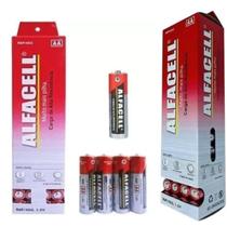 Pilha Alfacell AA Comum Pequena 2A Caixa 60 Unidades 1.5V