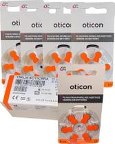 Pilha Aparelho Auditivo Oticon 13 Kit 60 Unidades PR48 Original