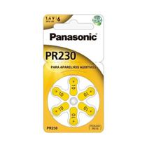 Pilha Aparelho Auditivo Panasonic Pr 230