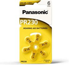 Pilha aprelho Auditivo Pr230/10 Panasonic Cartela C/ 6 Unds Pilha aprelho Auditivo Pr230/10 Panasonic Cartela C/ 6 Unds