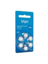 Pilha Auditiva Elgin Tamanho 675 PR44 1,4V com 6 Unidades Pilha Auditiva Elgin Tamanho 675 PR44 1,4V com 6 Unidades