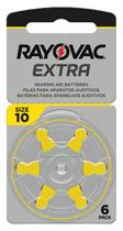 Pilha Auditiva Tamanho 10 Rayovac Advanced Active 6 Unidades Pilha Auditiva Tamanho 10 Rayovac Advanced Active 6 Unidades