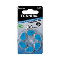 Pilha Auditiva Toshiba PR44 675 Cartela com 6 Pilhas Pilha Auditiva Toshiba PR44 675 Cartela com 6 Pilhas