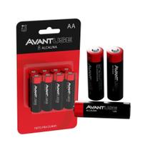 Pilha Avant Use Alcalina AA - Embalagem com 8 Unidades Pilha Avant Use Alcalina AA - Embalagem com 8 Unidades