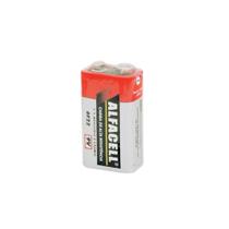 Pilha Bateria 9 Volts Alfacell Comum Carga Alta Resistência - Imporiente