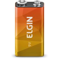 Pilha Bateria 9V Zinco ELGIN ENERGY - 10 Blisters com 1 Unidade