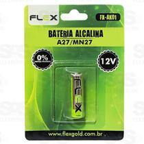 Pilha / bateria a27 / mn27 12v alcalina flex gold na cartela - BAZZI
