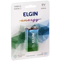 Pilha Bateria Alcalina 9v 6lr61 Cartela Blister Elgin Pilha Bateria Alcalina 9v 6lr61 Cartela Blister Elgin