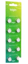 Pilha Bateria Botao LR54 1.5V Cartela 10UN ELGIN