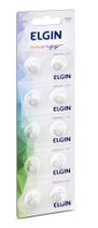 Pilha Bateria Botao LR621 AG1 1,5V Cartela 10UN ELGIN