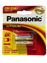Pilha Bateria CR123A Panasonic 01 unidade