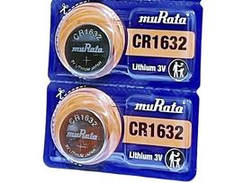Pilha Bateria CR1632 Murata 02 unidades Pilha Bateria CR1632 Murata 02 unidades