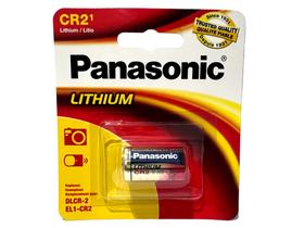 Pilha Bateria CR2 Panasonic Original 01 Unidade