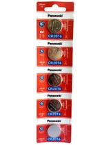 Pilha Bateria CR2016 Panasonic 05 unidades Pilha Bateria CR2016 Panasonic 05 unidades