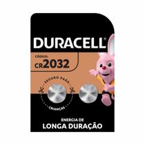 Pilha bateria cr2032 duracell - kit com 2 unidades