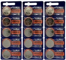 Pilha Bateria CR2032 Murata 15 unidades Pilha Bateria CR2032 Murata 15 unidades
