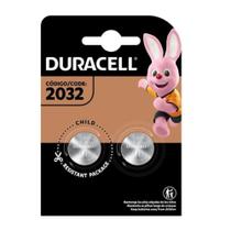 Pilha / Bateria de litio CR2032 Duracell - Cartela c/ 2 unidades .
