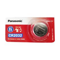 Pilha Bateria de Lítio CR2032 (PANASONIC) - Contém 1 Unidade Pilha Bateria de Lítio CR2032 (PANASONIC) - Contém 1 Unidade