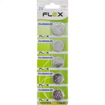 Pilha Bateria Flex Botao Cr2025 C/5