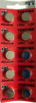 Pilha Bateria LR44 AG13 A76 SR44 Toshiba 10 unidades Pilha Bateria LR44 AG13 A76 SR44 Toshiba 10 unidades
