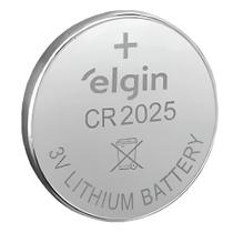 Pilha botao eletr cr2025 3v elgin