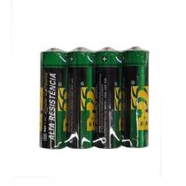 Pilha br comum r6p aa alta resistência 1,5v c/4 pilhas