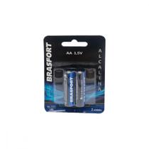 Pilha Brasfort Alc Pequena Aa C/02