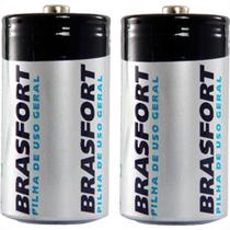 Pilha Brasfort C Media Cartela Com 2 Pecas 6310