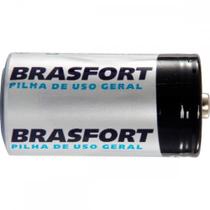 Pilha Brasfort Media ''C'' Com 2 Pecas 6310