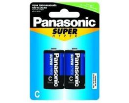 Pilha c para uso geral panasonic com 2 unidades - Gimp