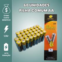 Pilha Comum 60 Unidadas Pacote Caixa Pilhas Pequenas
