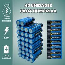 Pilha Comum 60 Unidadas Pacote Caixa Pilhas Pequenas