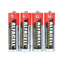 Pilha Comum AA 1,5V com 4 Unidades Alfacell