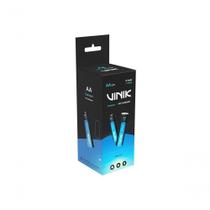 Pilha Comum AA 1,5V VP2AT40C Tubo com 40 Unidades Vinik para Diversos Aparelhos Pilha Comum AA 1,5V VP2AT40C Tubo com 40 Unidades Vinik para Diversos Aparelhos