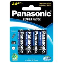 Pilha comum aa blister com 4 um-3shs - PANASONIC