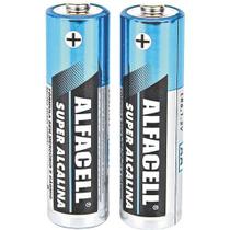 Pilha Comum AA/LR6/1.5V com 2UN - Alfacell Pilha Comum AA/LR6/1.5V com 2UN - Alfacell