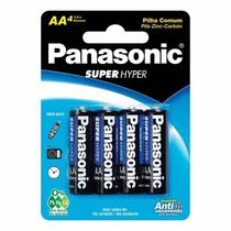 Pilha Comum Aa Pequena Panasonic Sm-4 Um-3shs F108