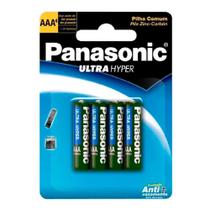 Pilha Comum Aaa Palito Panasonic Sm-4 R03ual/4b400 F108