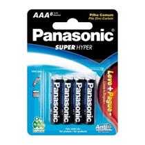 Pilha Comum Aaa Palito Panasonic Sm-8 R03ual/l8p6 Pilha Comum Aaa Palito Panasonic Sm-8 R03ual/l8p6