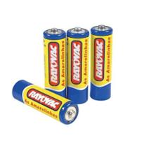 Pilha Comum RAYOVAC (AA4) Pequena com 4Un