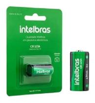 Pilha Cr 123A Intelbras Bateria De Lition 3V