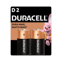 Pilha D Grande Duracell Com 2 Unidades