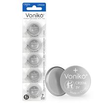 Pilha de lítio Voniko CR2016 3V, pacote com 5, embalagem segura para crianças Pilha de lítio Voniko CR2016 3V, pacote com 5, embalagem segura para crianças