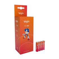 Pilha de Zinco AA Comum - Caixa com 40 Unidades