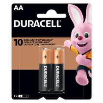 Pilha duracell aa c/2