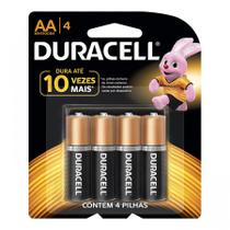 Pilha Duracell Aa Com 4 Unidades