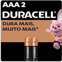 Pilha duracell aaa c/2 mn2400